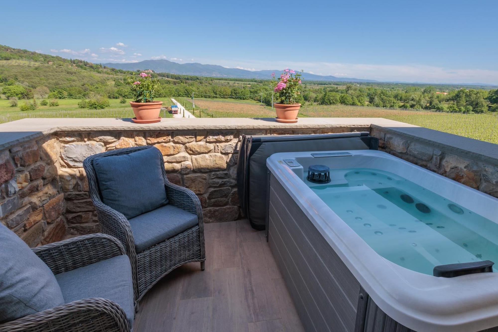 Podere La Doccia Civitella in Val di Chiana Dış mekan fotoğraf