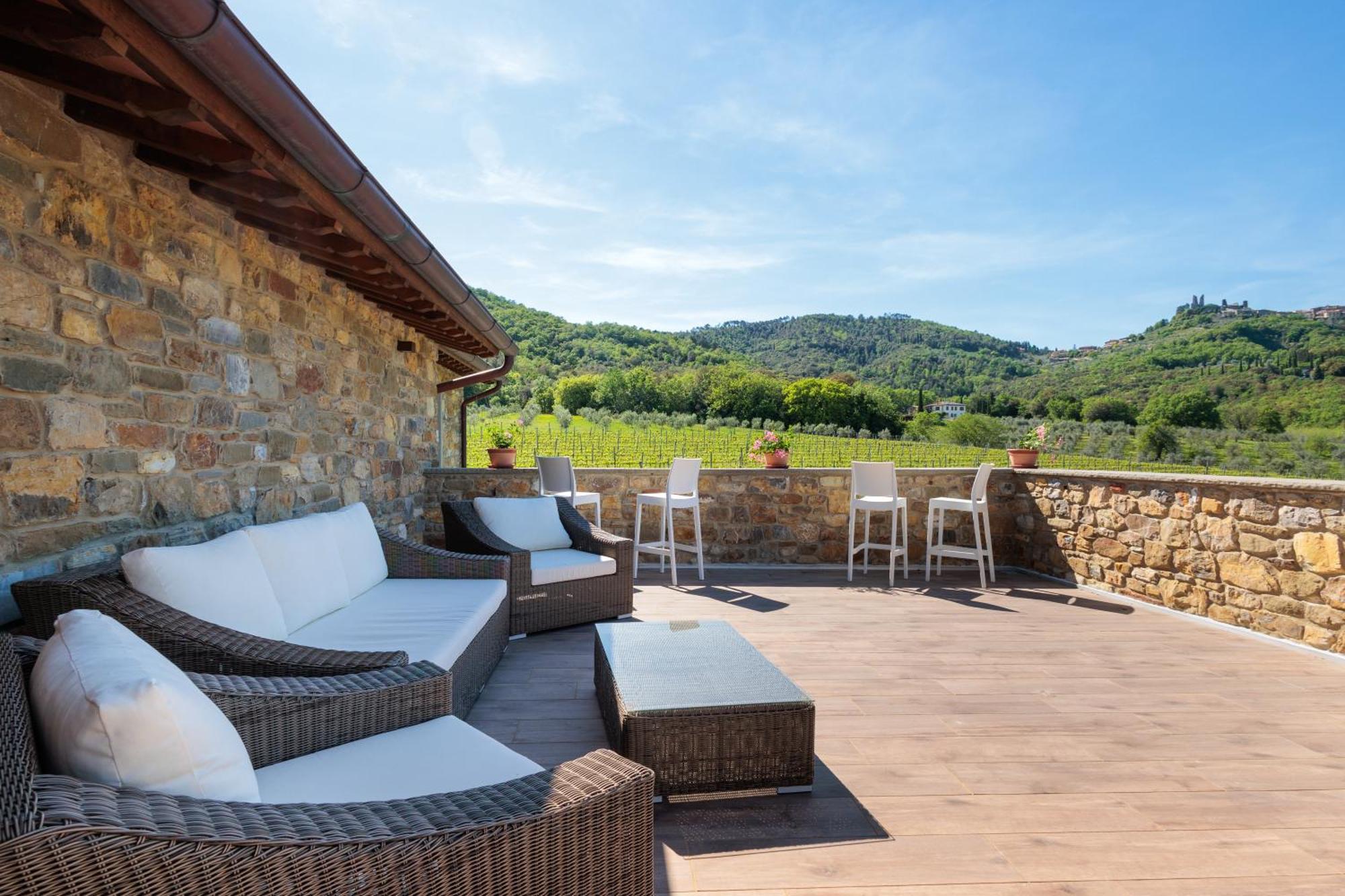 Podere La Doccia Civitella in Val di Chiana Dış mekan fotoğraf