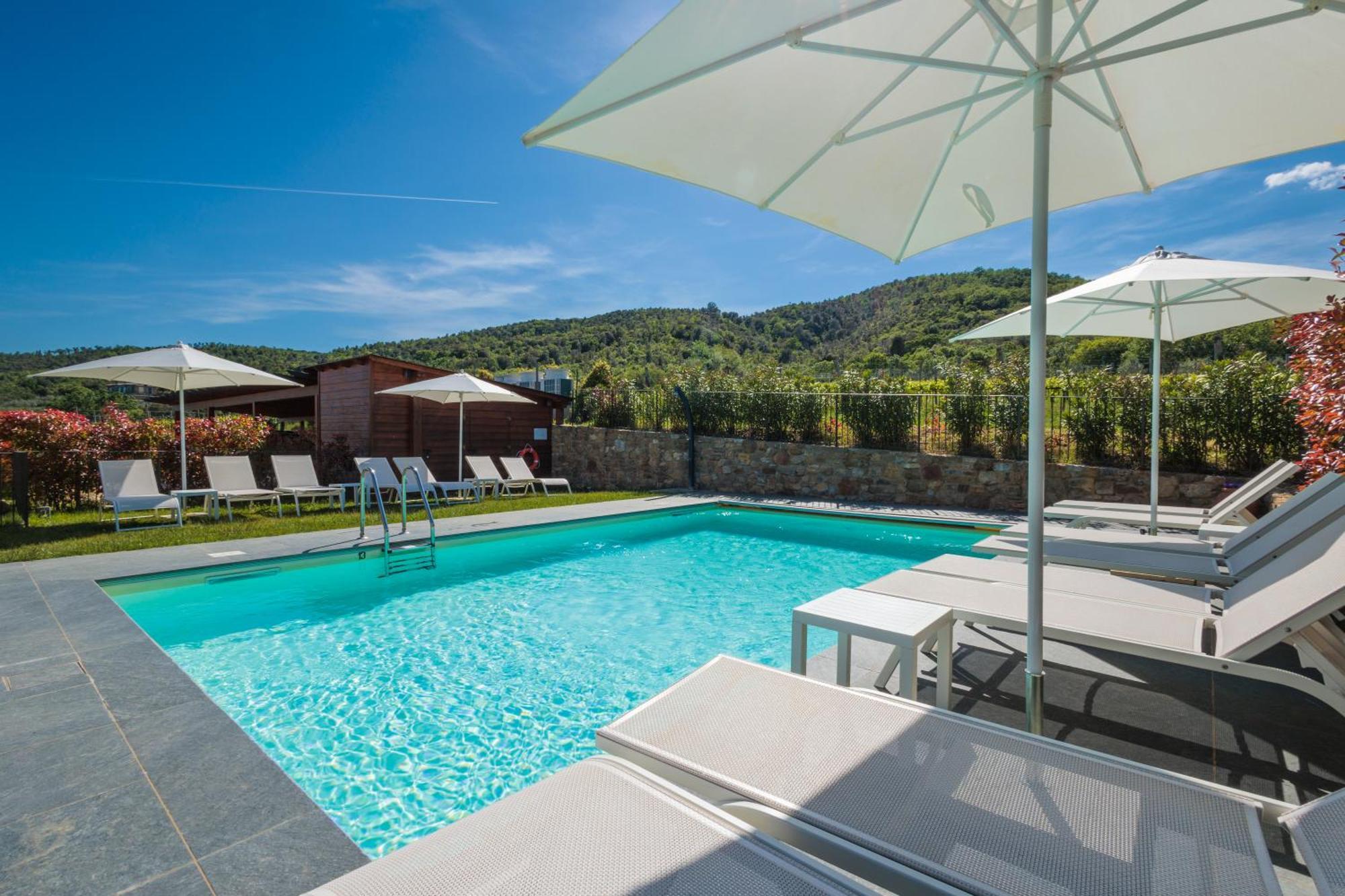Podere La Doccia Civitella in Val di Chiana Dış mekan fotoğraf